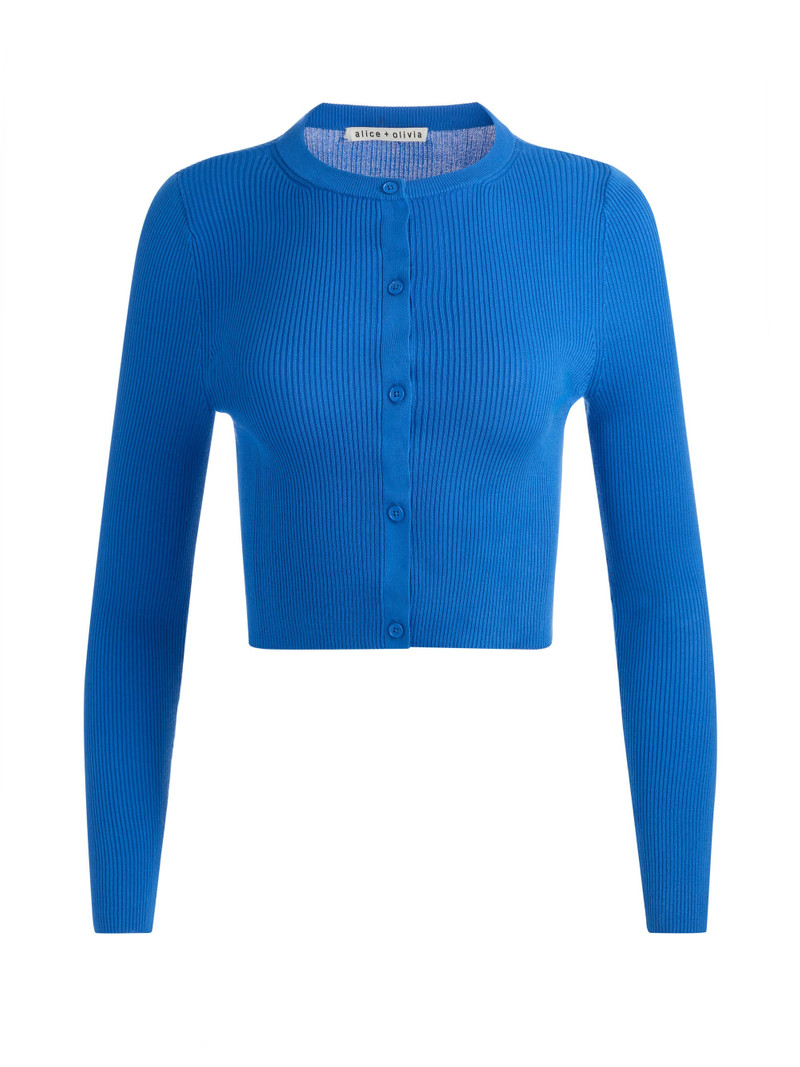 CARSON CARDIGAN - BLUE IRIS 1