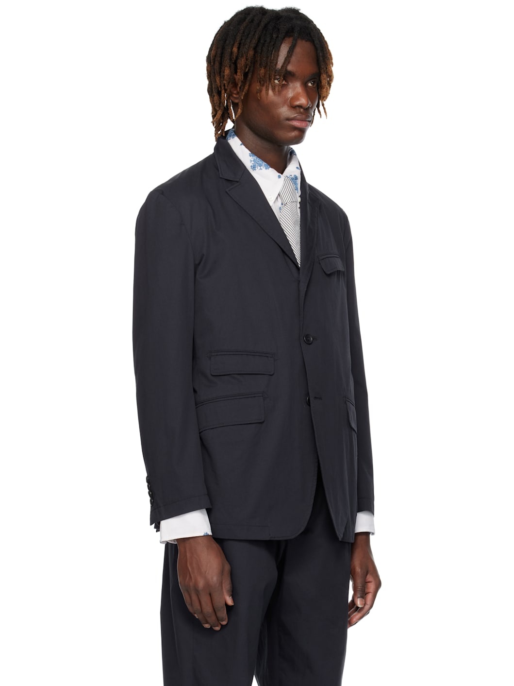 Navy Andover Blazer - 2