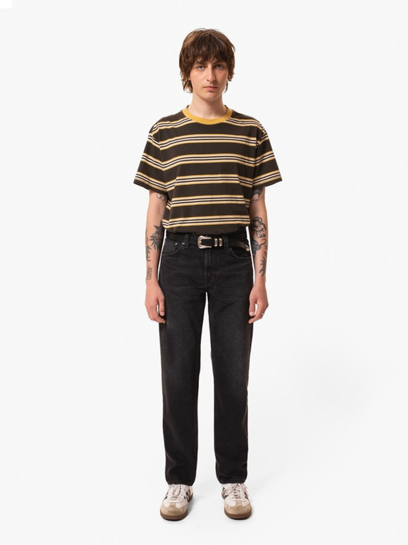 Nudie Jeans Leif Mud Stripe T-Shirt Multi outlook