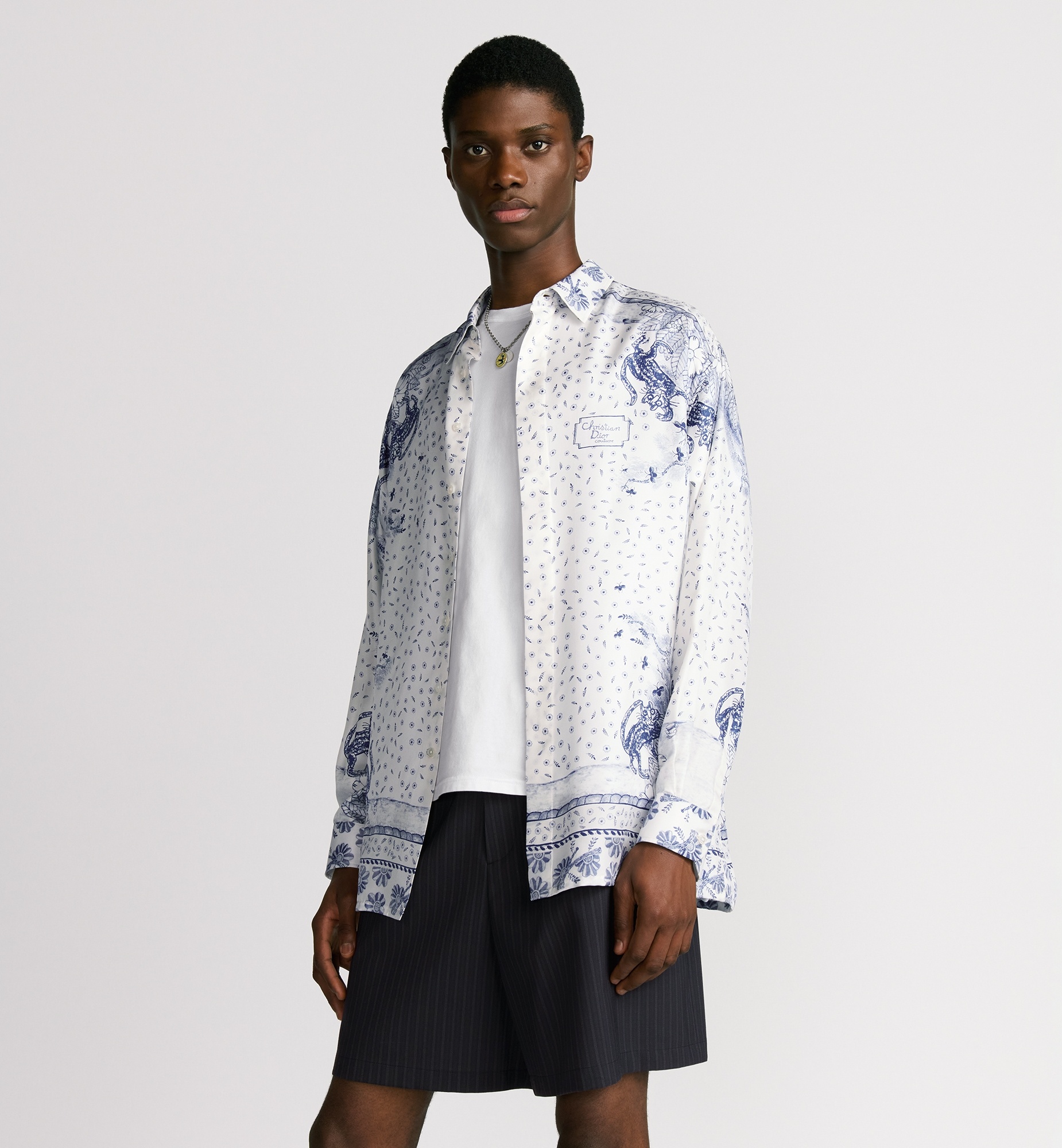 【コンパクト◎】Dior AND HYLTON NELTシャツ Dior DIOR AND HYLTON NEL Shirt | REVERSIBLE