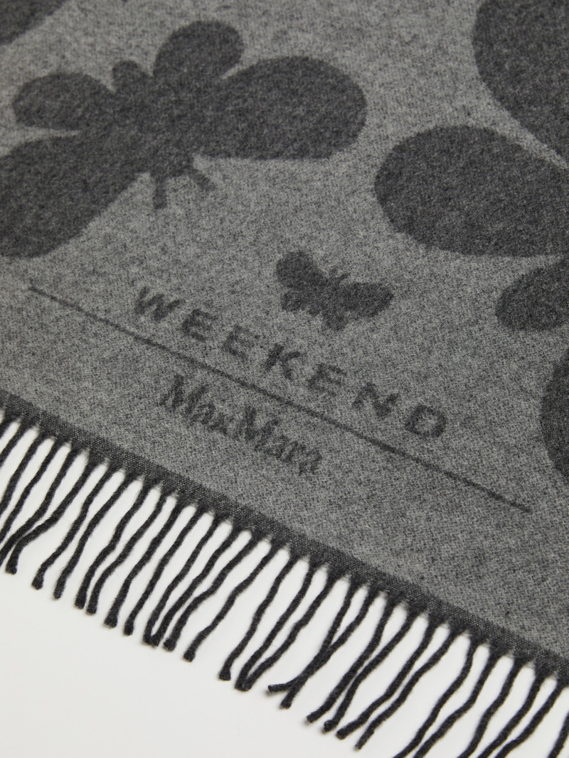 WEEKEND Max Mara CRESTA Jacquard wool stole outlook