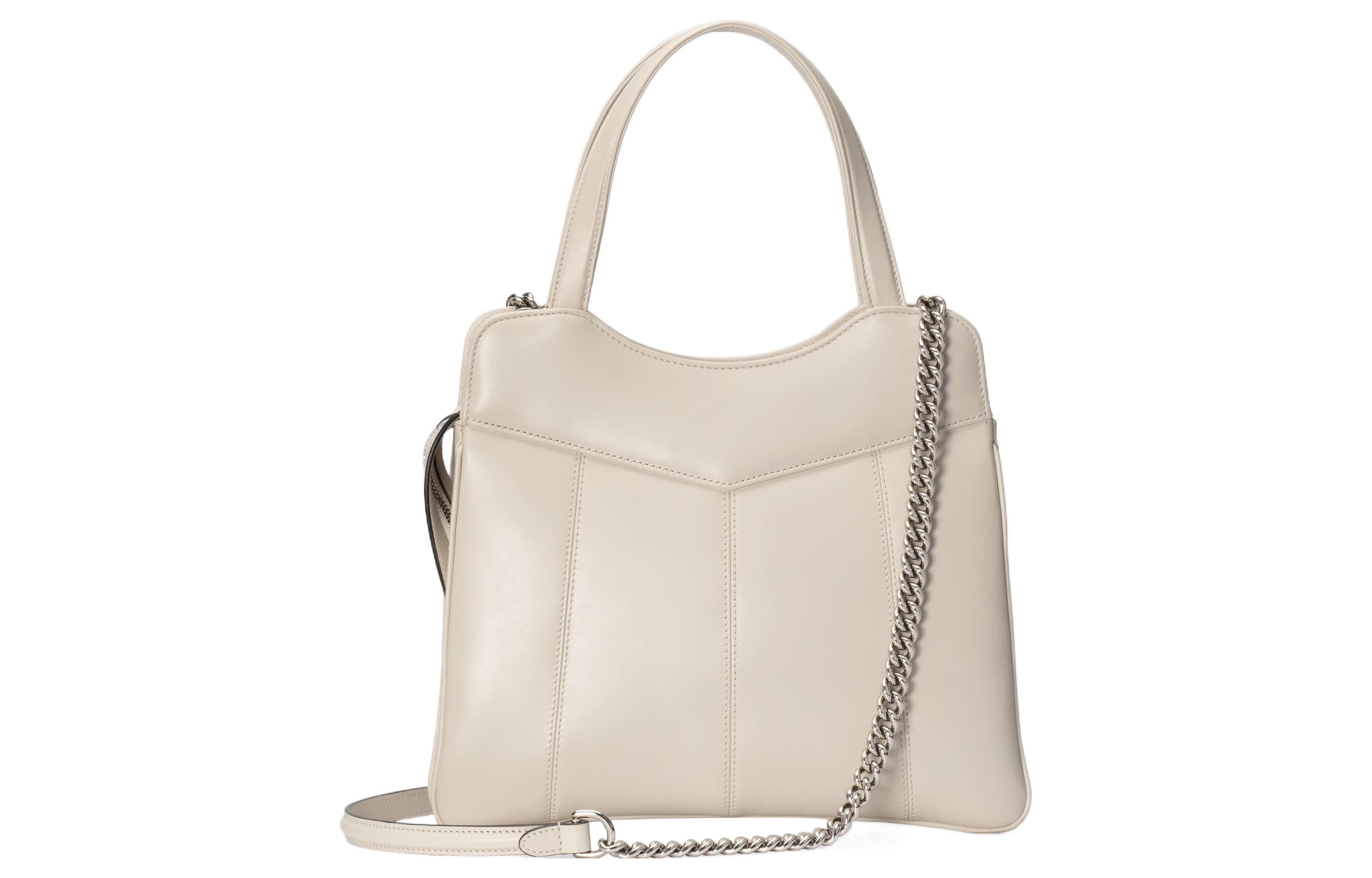 (WMNS) Gucci Petite GG Small Tote Bag 'White' 745918-AACAW-9022 - 2
