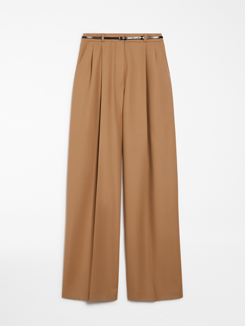 KIENS12 Oversized stretch wool trousers 1
