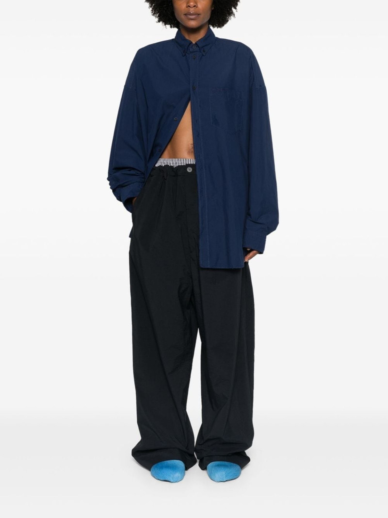 BALENCIAGA wide-leg trousers outlook