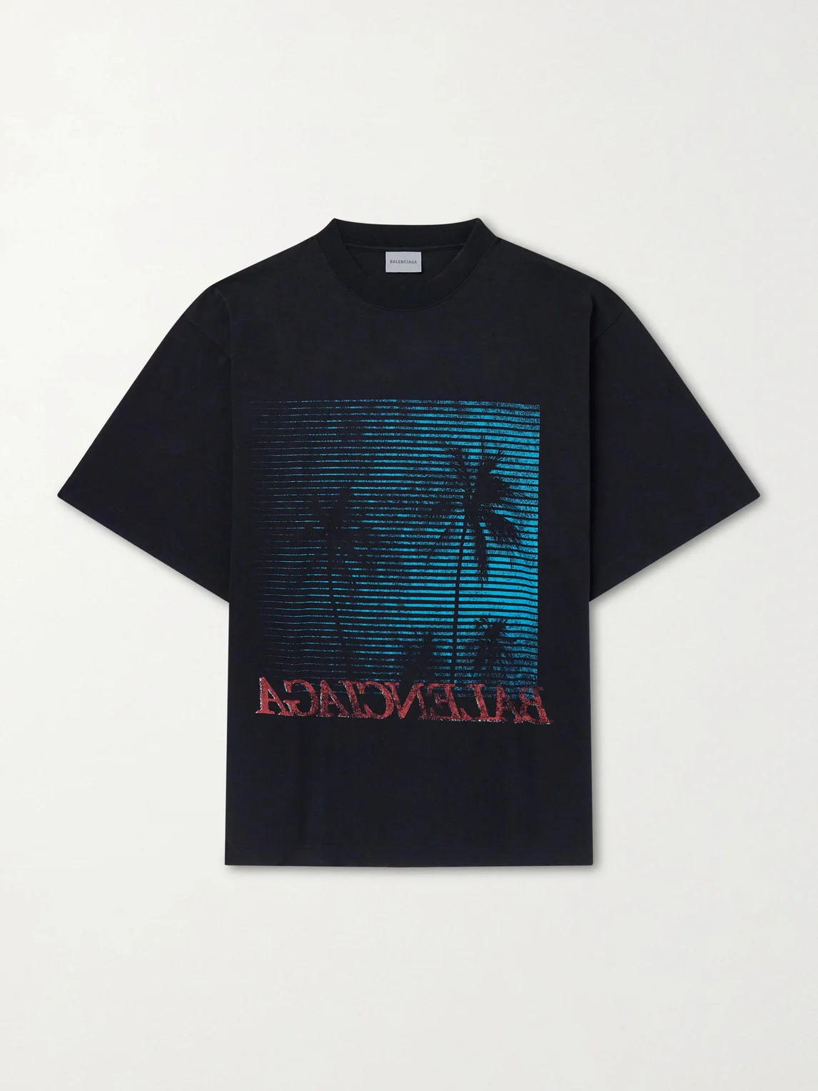 Printed Cotton-Jersey T-Shirt - 1