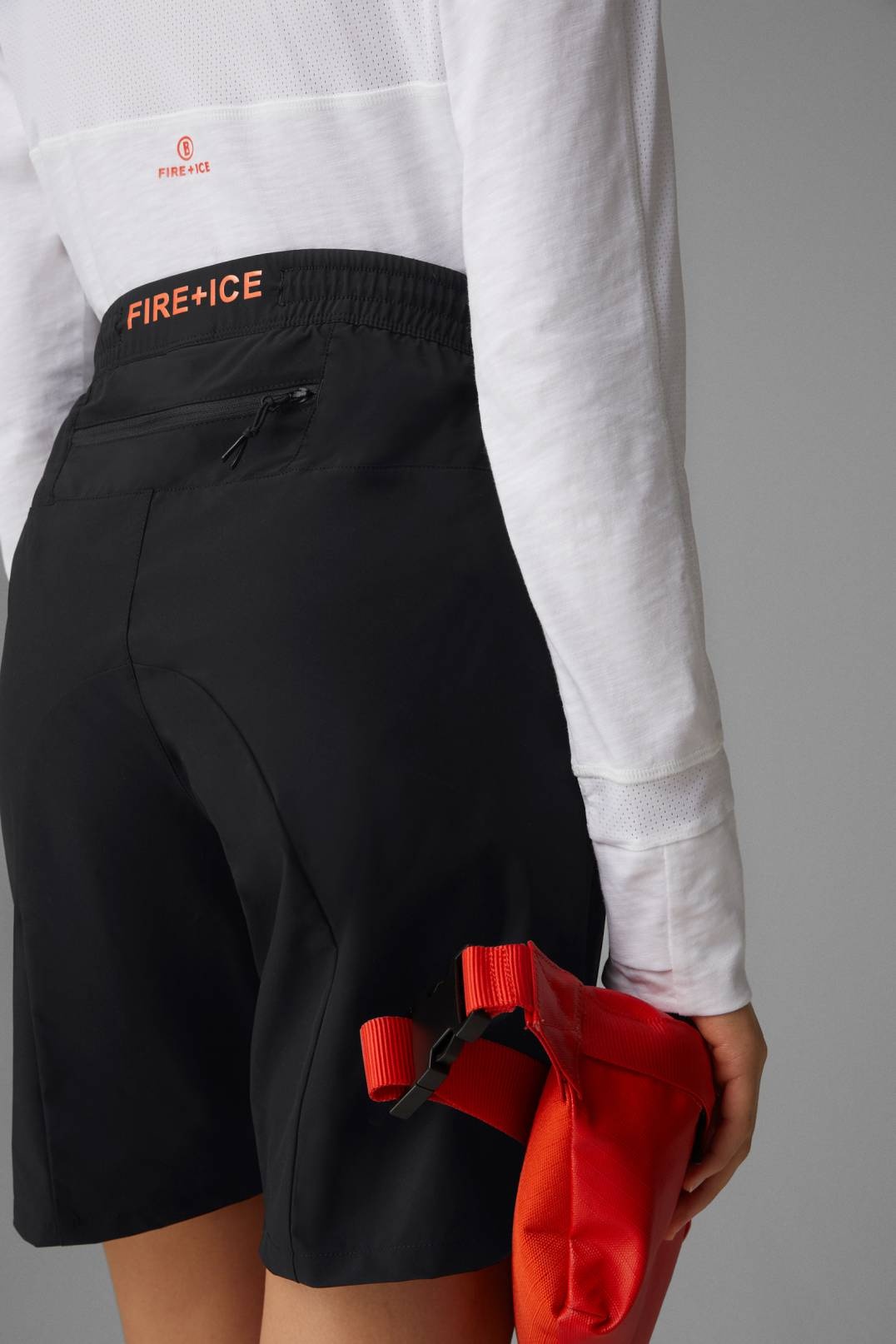 ROBERTA FUNCTIONAL SHORTS IN BLACK - 5