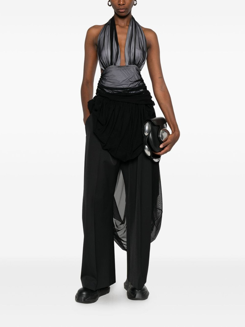 MM6 Maison Margiela drawstring trousers outlook