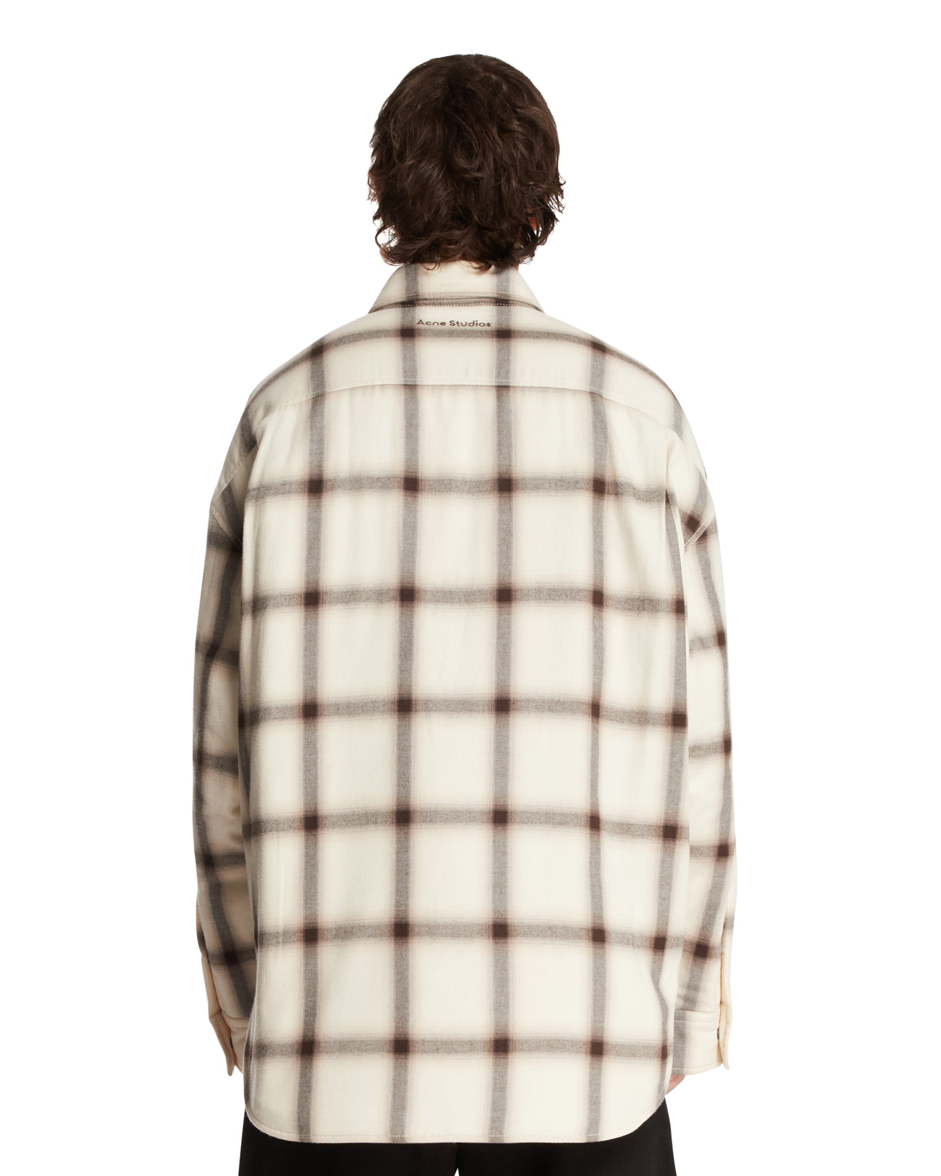 Beige Flannel Shirt - 3