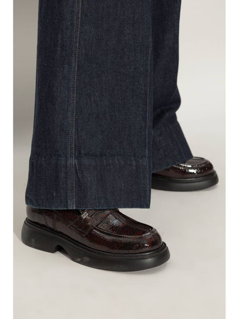 GANNI penny loafers outlook