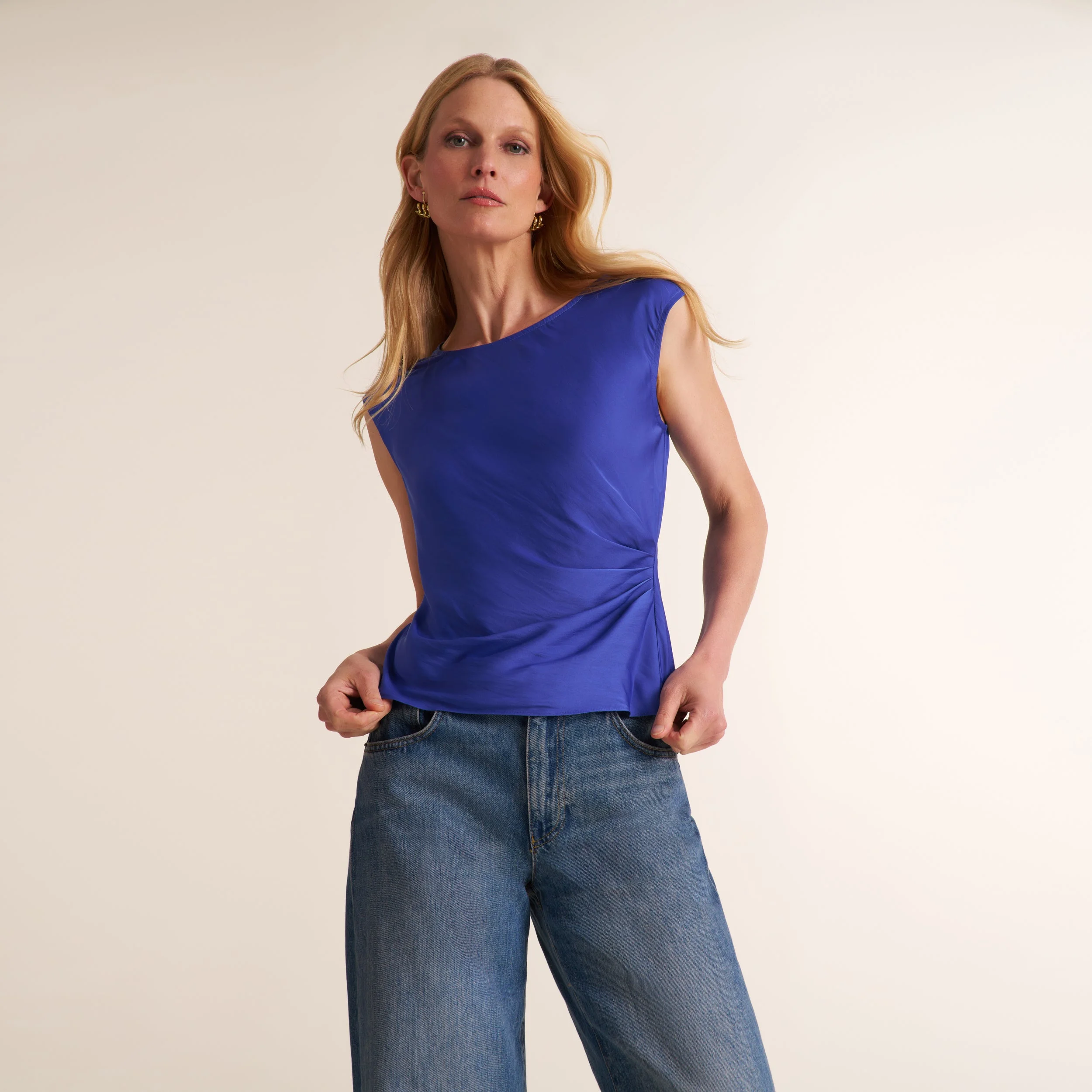 Brooke Definition Top - Eco Drape - 1