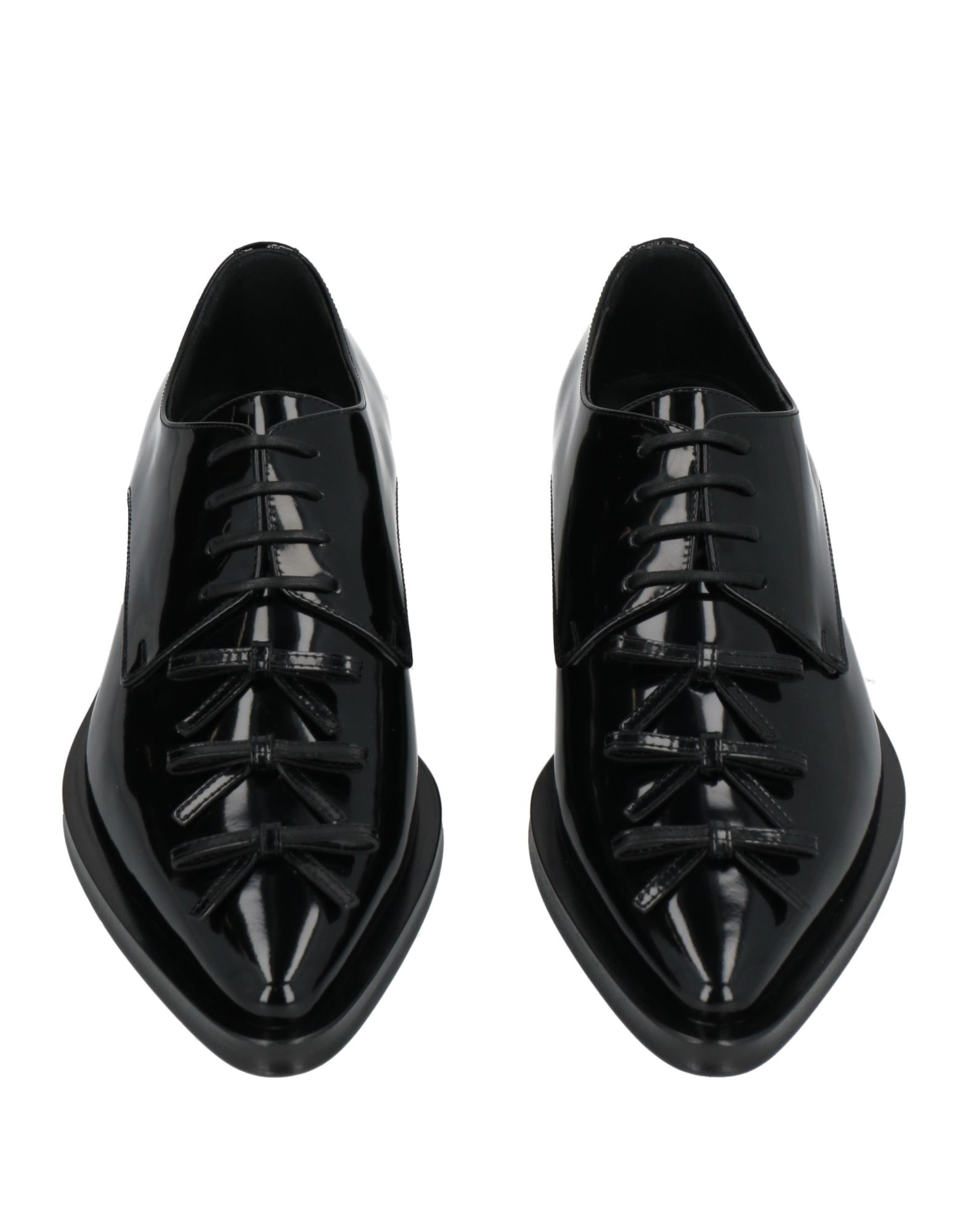 Black Women's Laced Shoes - 4