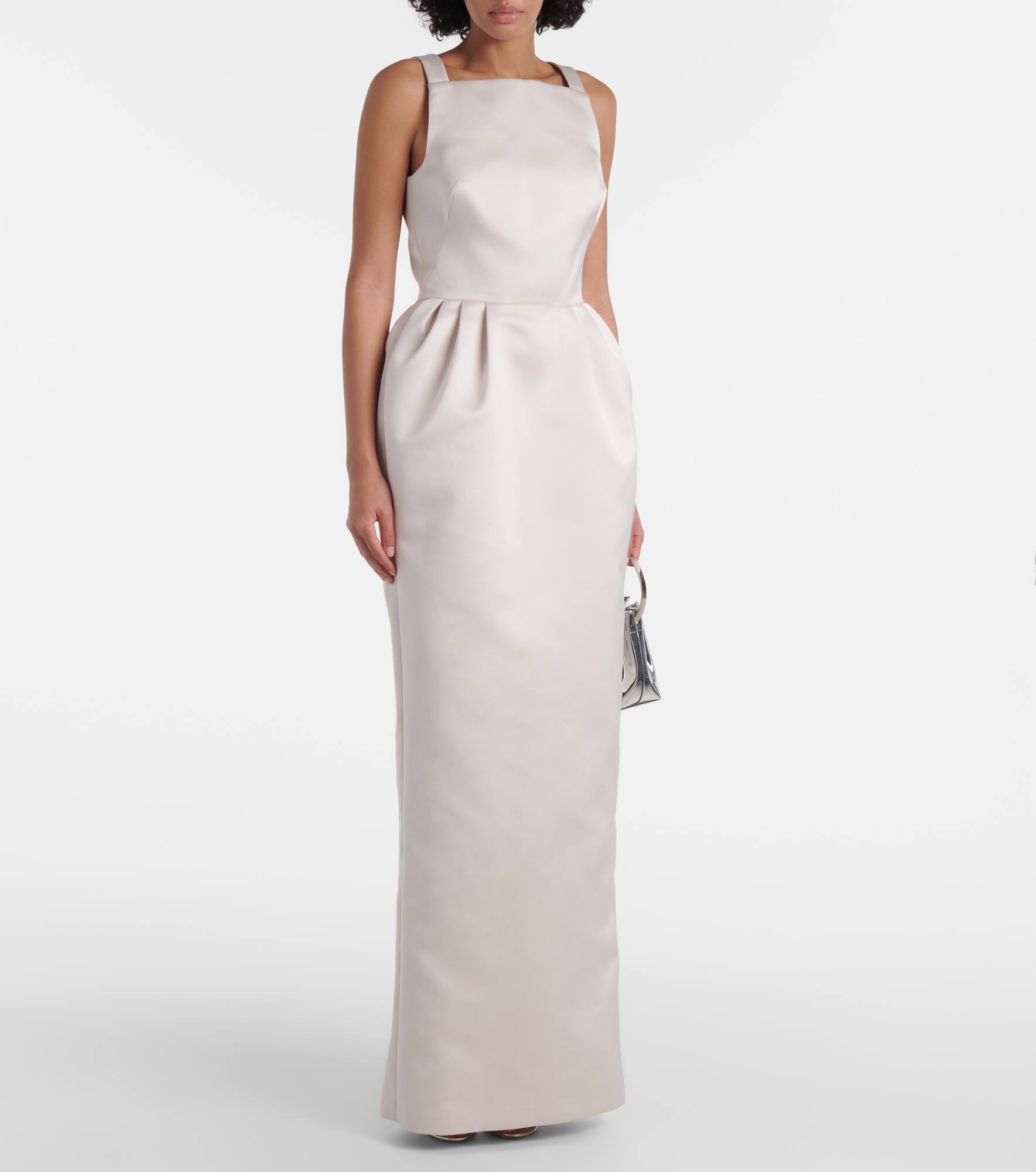 Trecchi embellished satin gown - 2
