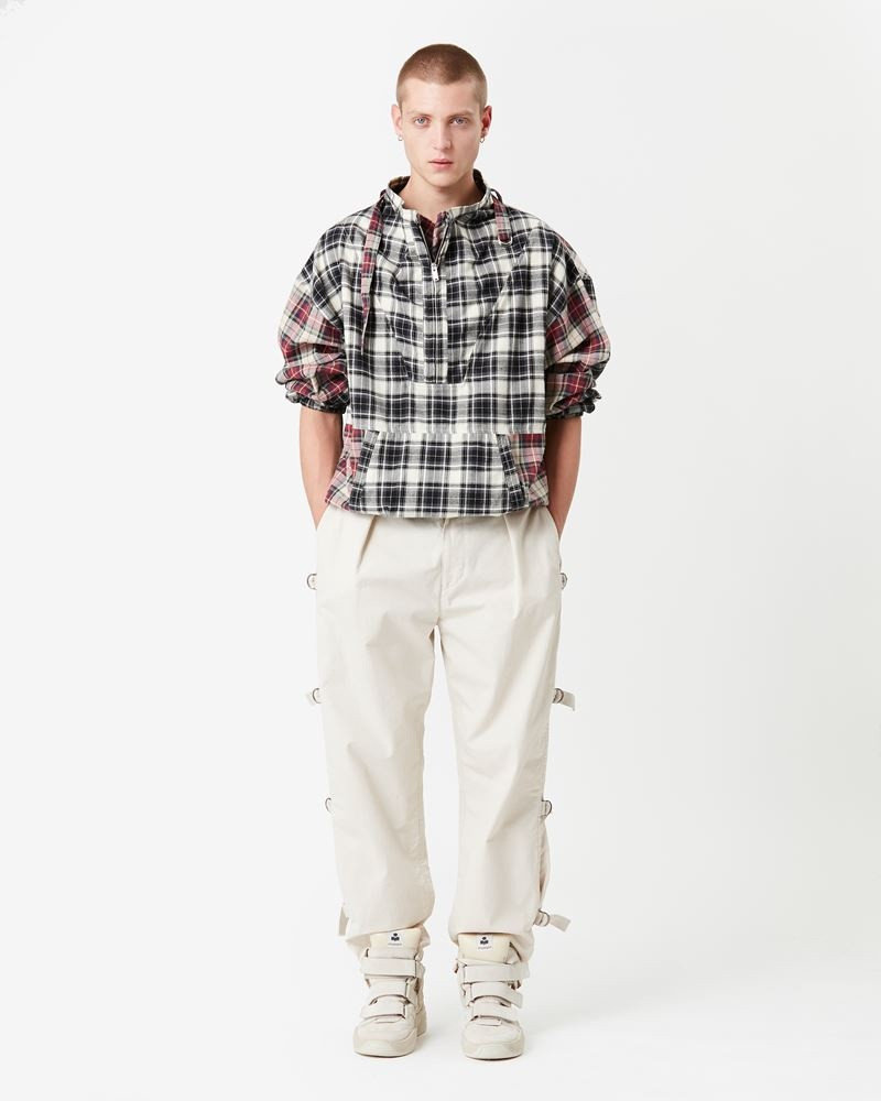 Isabel Marant MALODESSI CHECKED TOP outlook