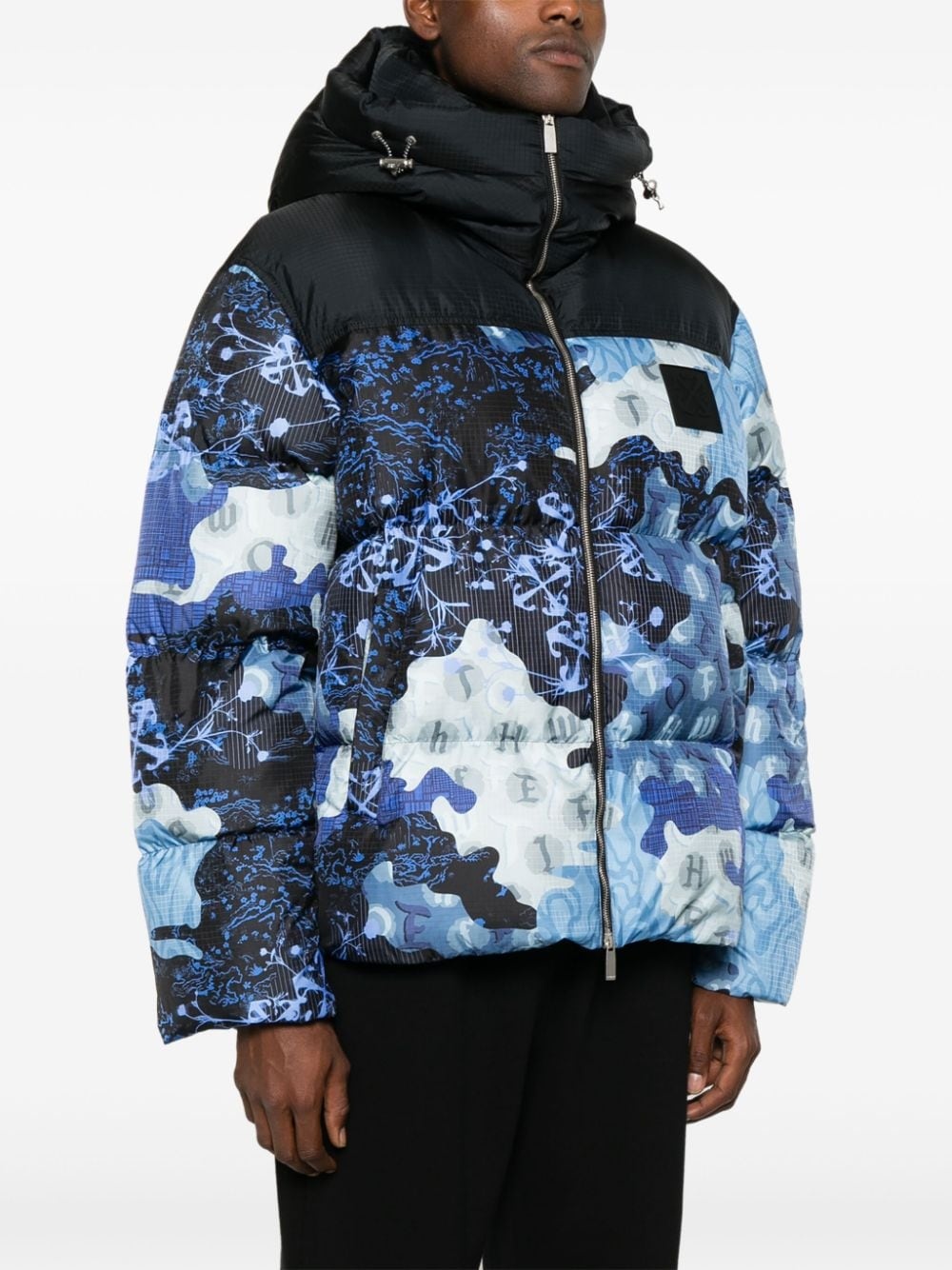 Camo down jacket - 3