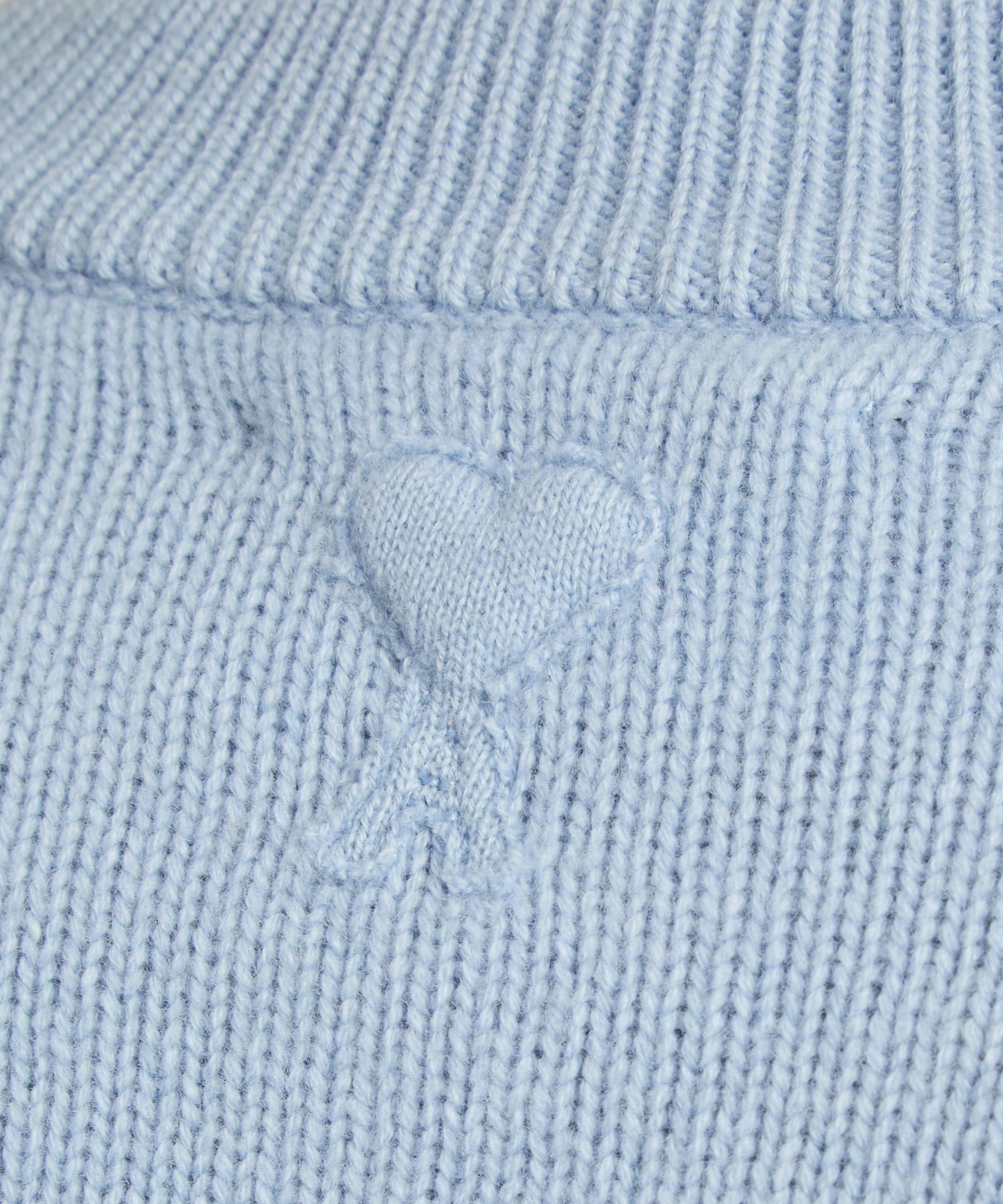 Cropped Wool and Cashmere Jumper - 5