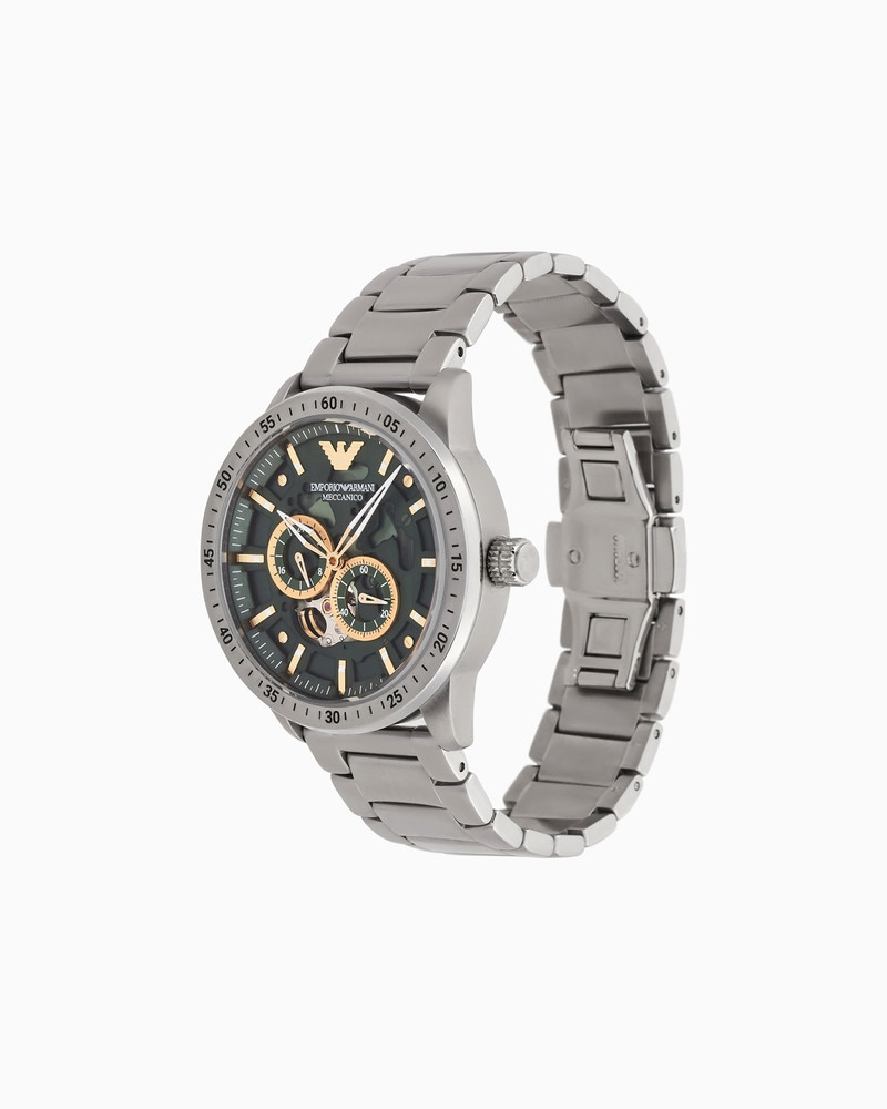 EMPORIO ARMANI AUTOMATIC STAINLESS STEEL WATCH outlook