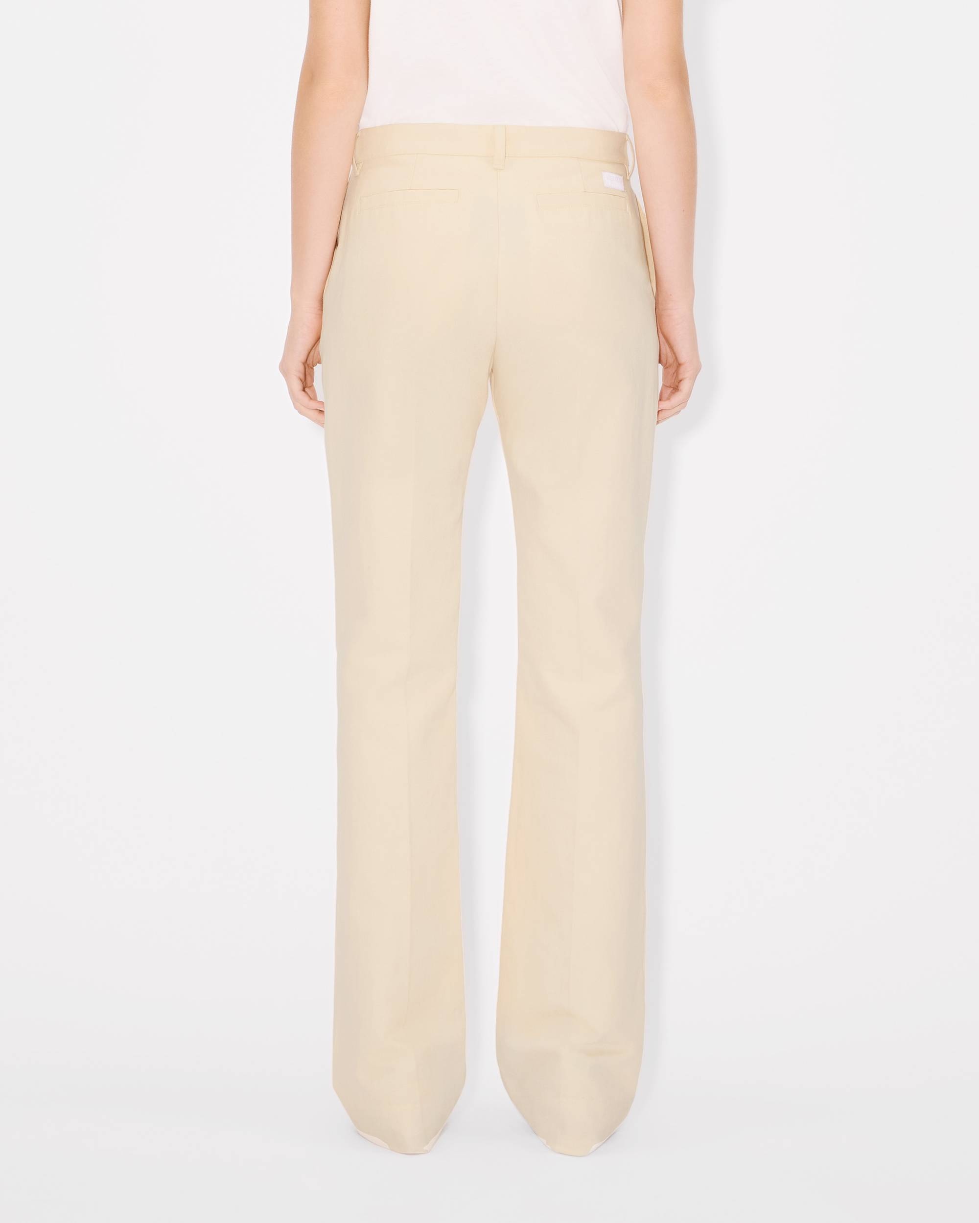 Flared pants in cotton - 5