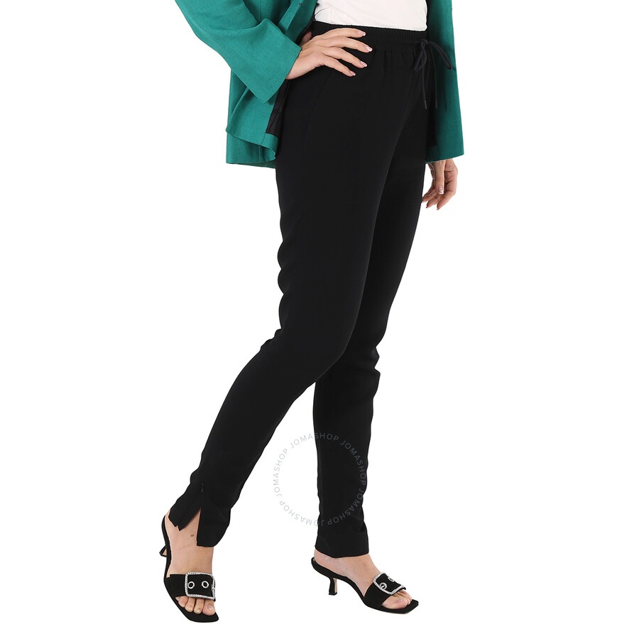 Burberry Ladies Black Zip Detail Jodhpur Leggings - 5