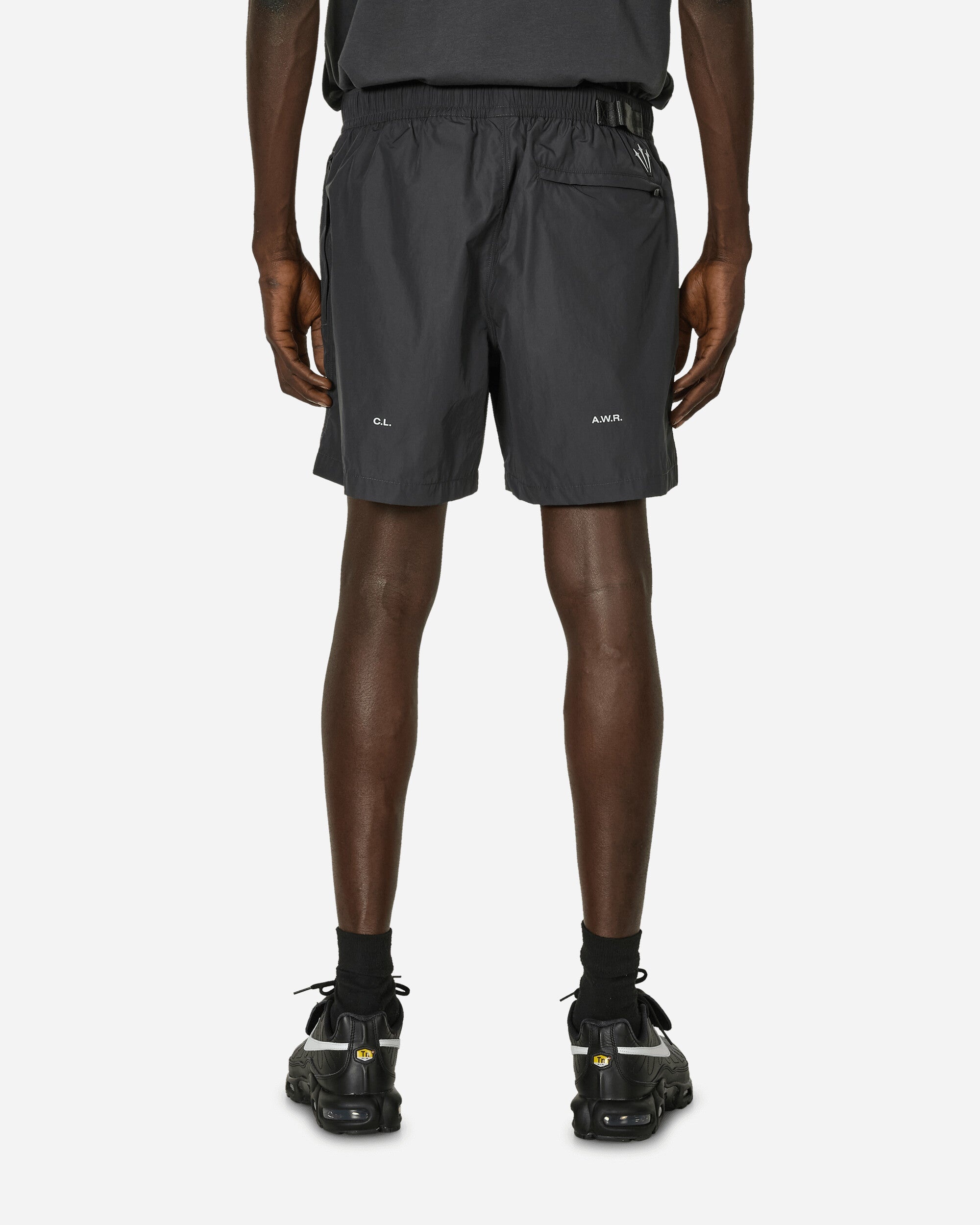 Nike NOCTA Cardinal Nylon Shorts Anthracite | slamjam