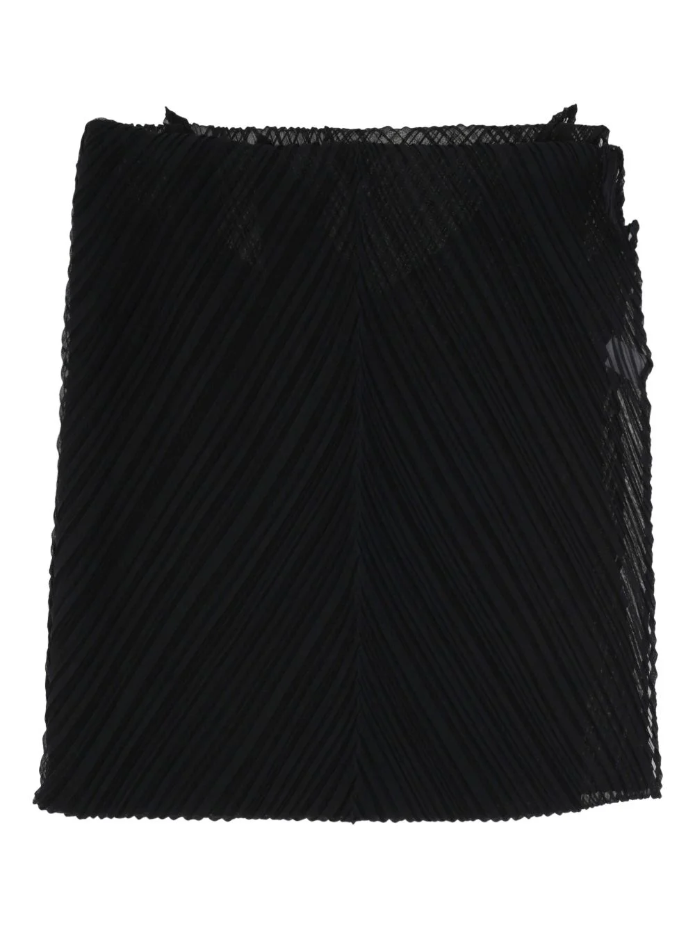 pleated scarf - 1