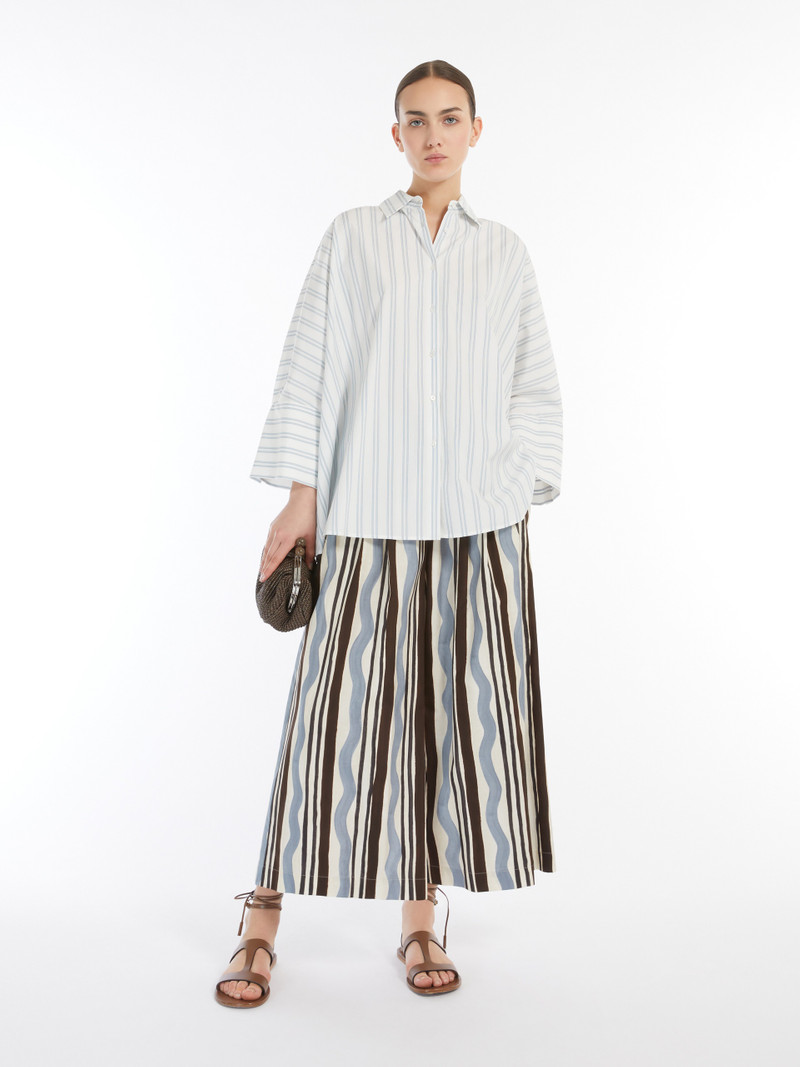 WEEKEND Max Mara HUDSON Cotton poplin shirt outlook