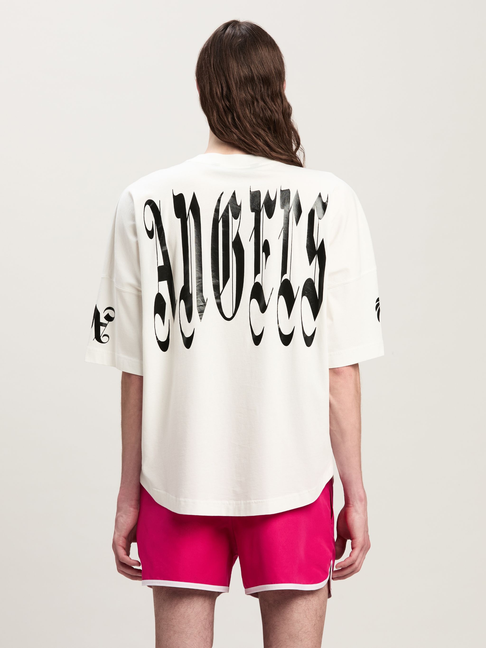 Gothic logo over T-shirt white - 5