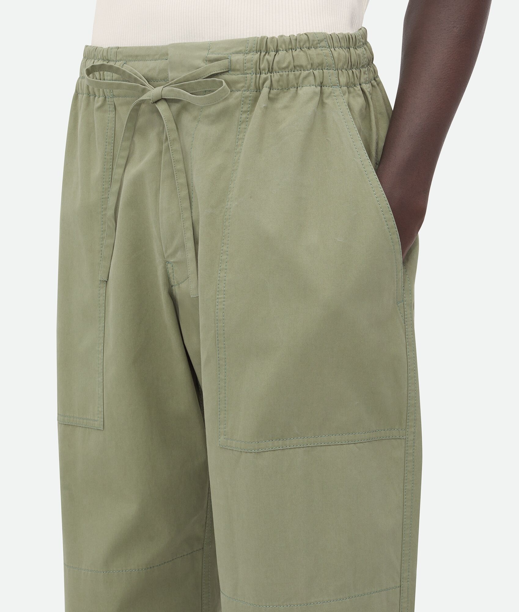 Light Cotton Twill Trousers - 6