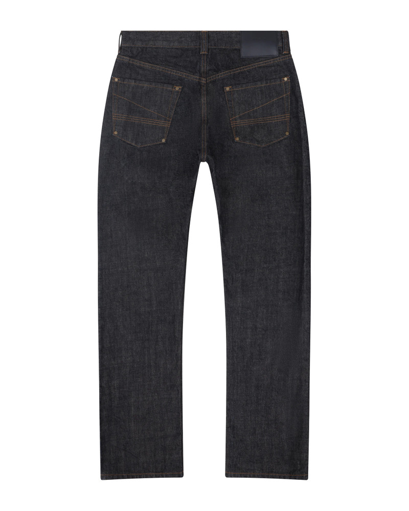 SLEM JEANS RAW INDIGO 5