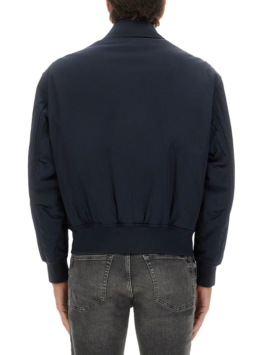 Bomber Jacket With Removable Lining - 3