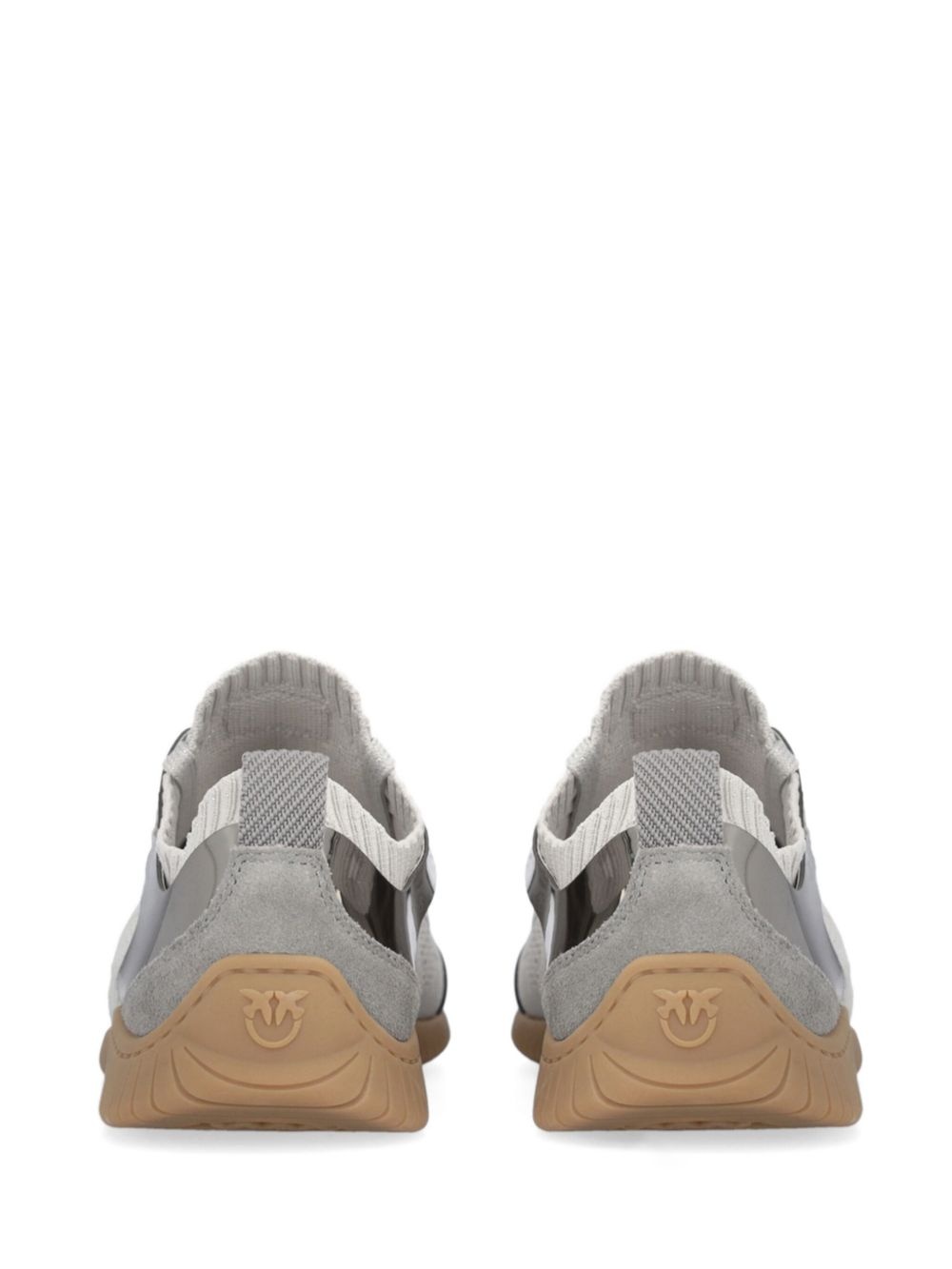 panelled sneakers - 5