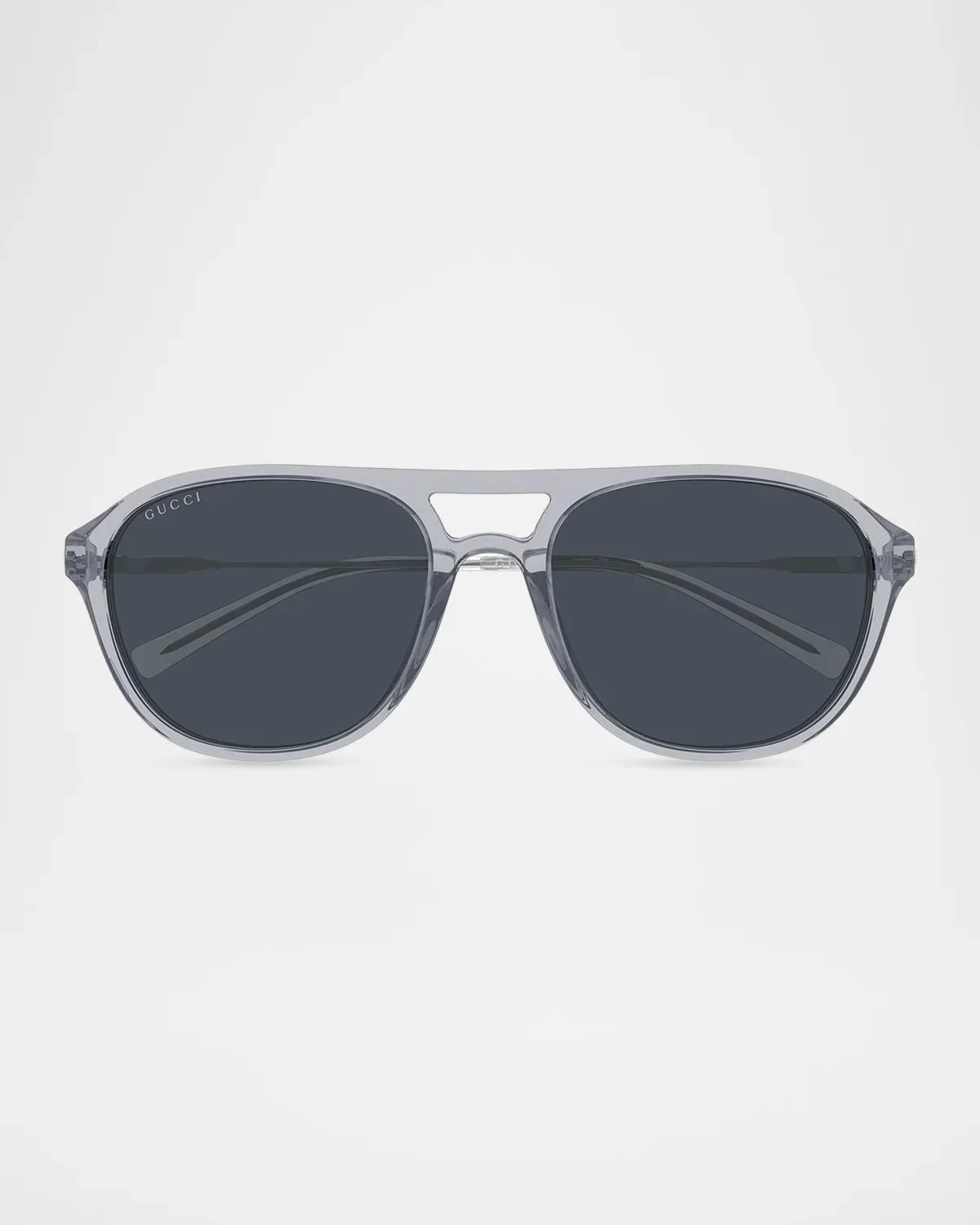 Men's GG2254SK Quiet Luxury Recycled Acetate & Metal Pilot Sunglasses - 1