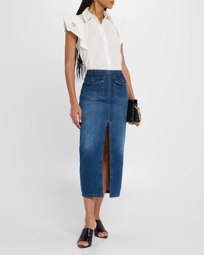 RAMY BROOK Marceline Cotton Poplin Shirt outlook