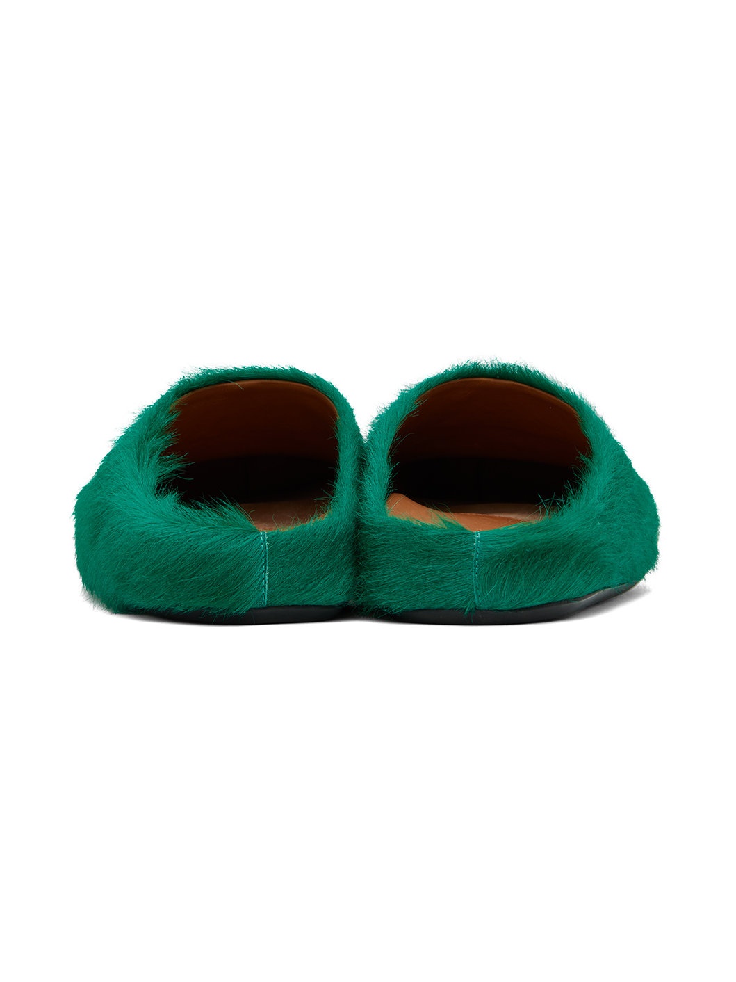 Green Fussbett Sabot Slip-On Loafers - 2