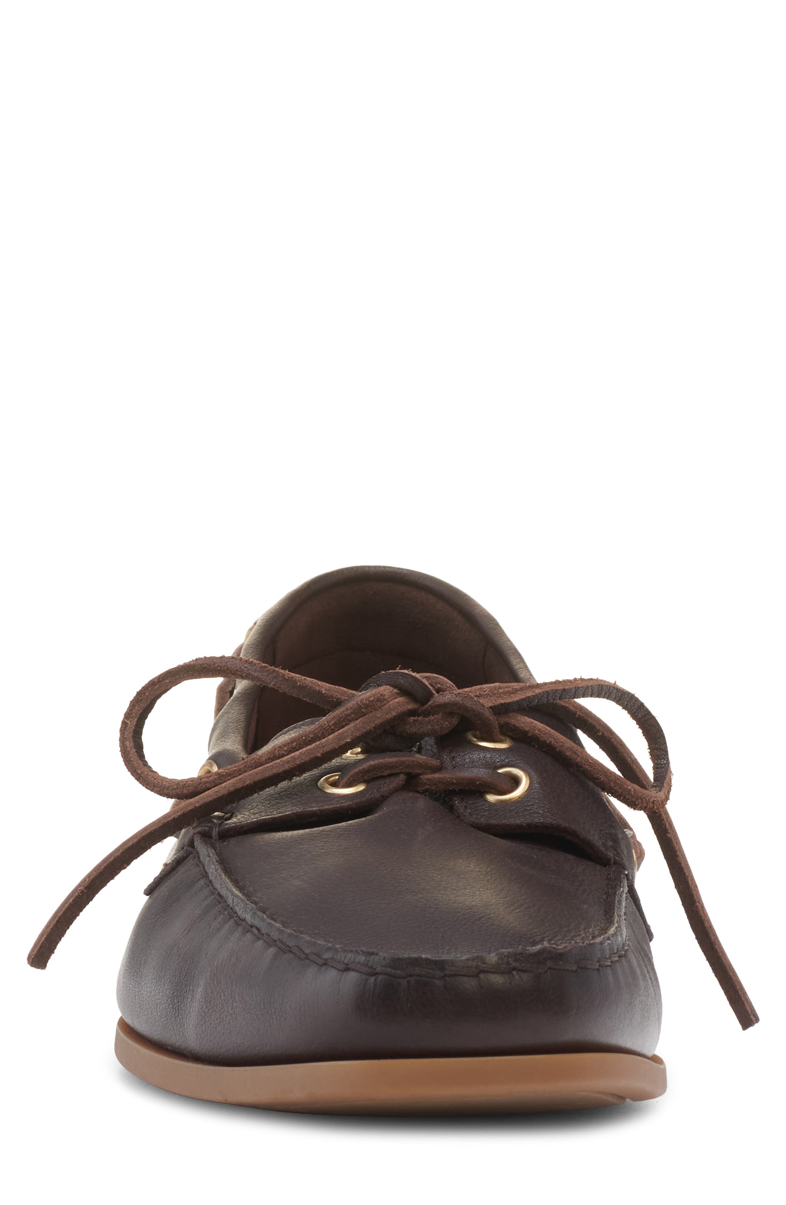 TOM FORD Robin Boat Shoe in 3Ba22 Coffee/Amber at Nordstrom - 4