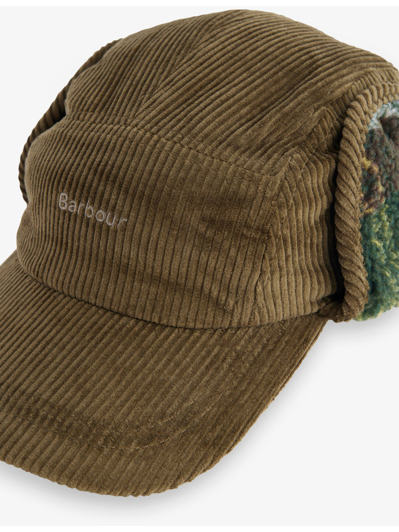 Barbour Lowfen Corduroy Trapper Hat outlook