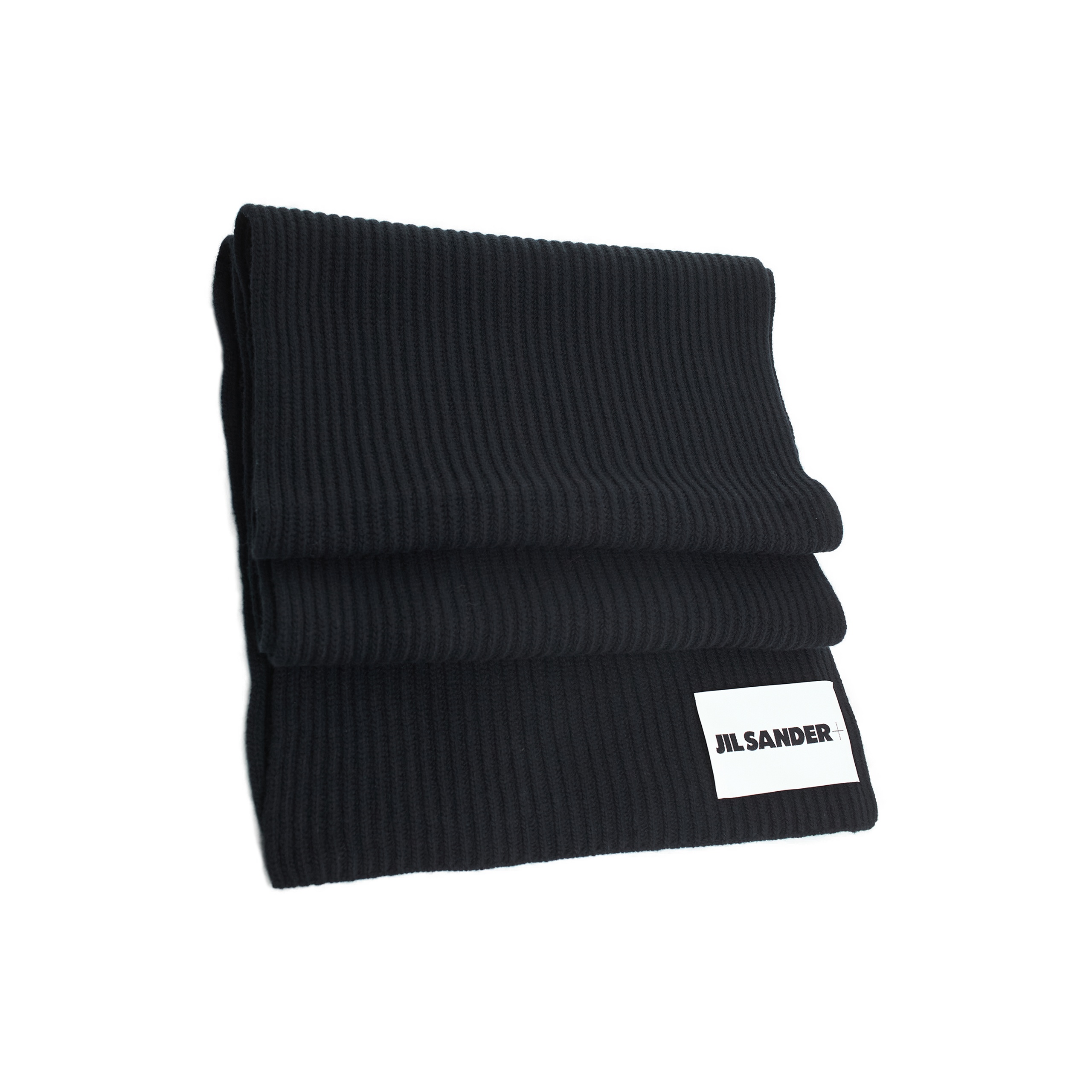 WOOL SCARF WITH PATCH - 4