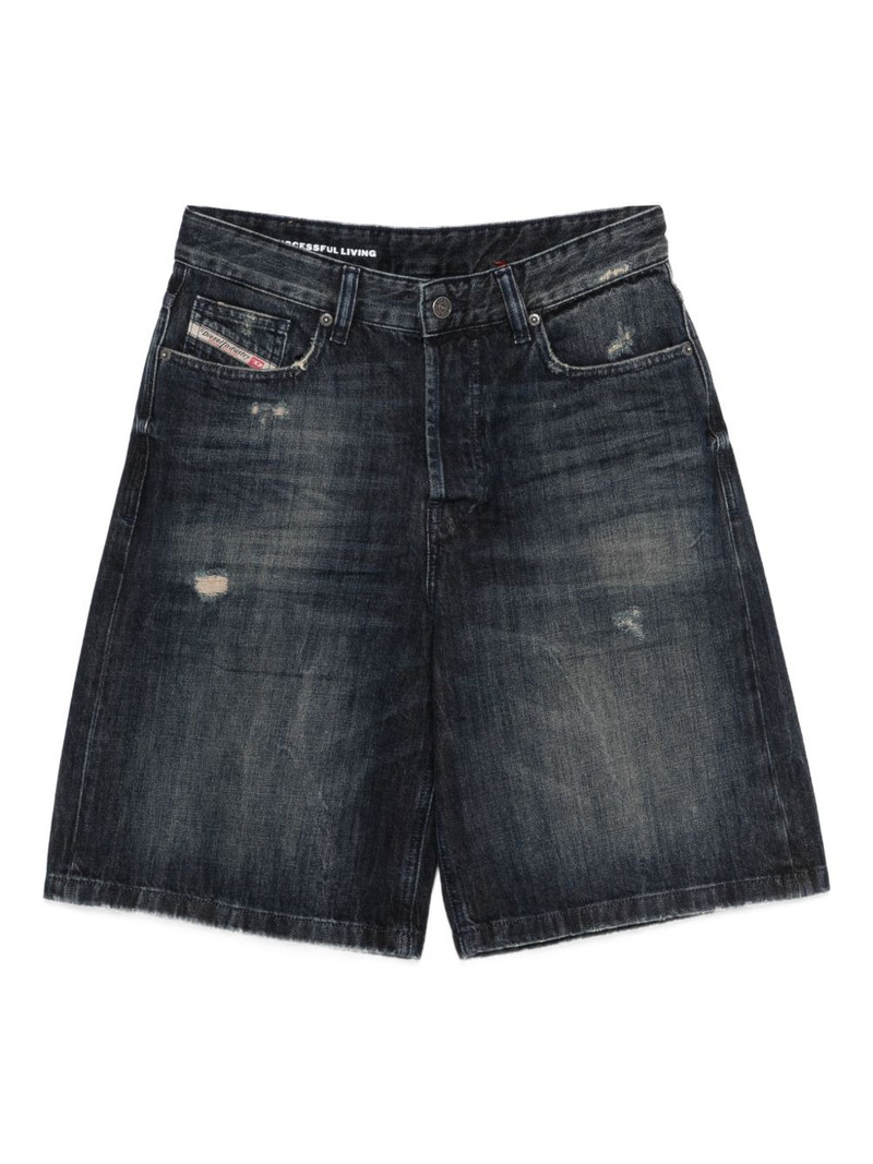 De-sire distressed-detail shorts 1