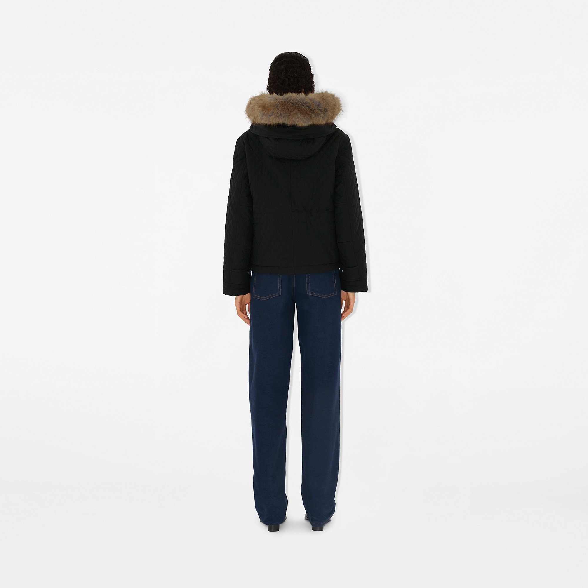 Quilted Cotton Blend Jacket - 4