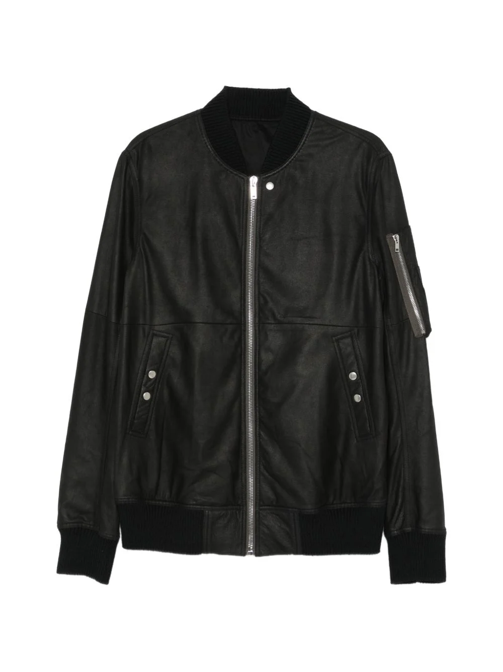 Classic Flight button bomber jacket - 1