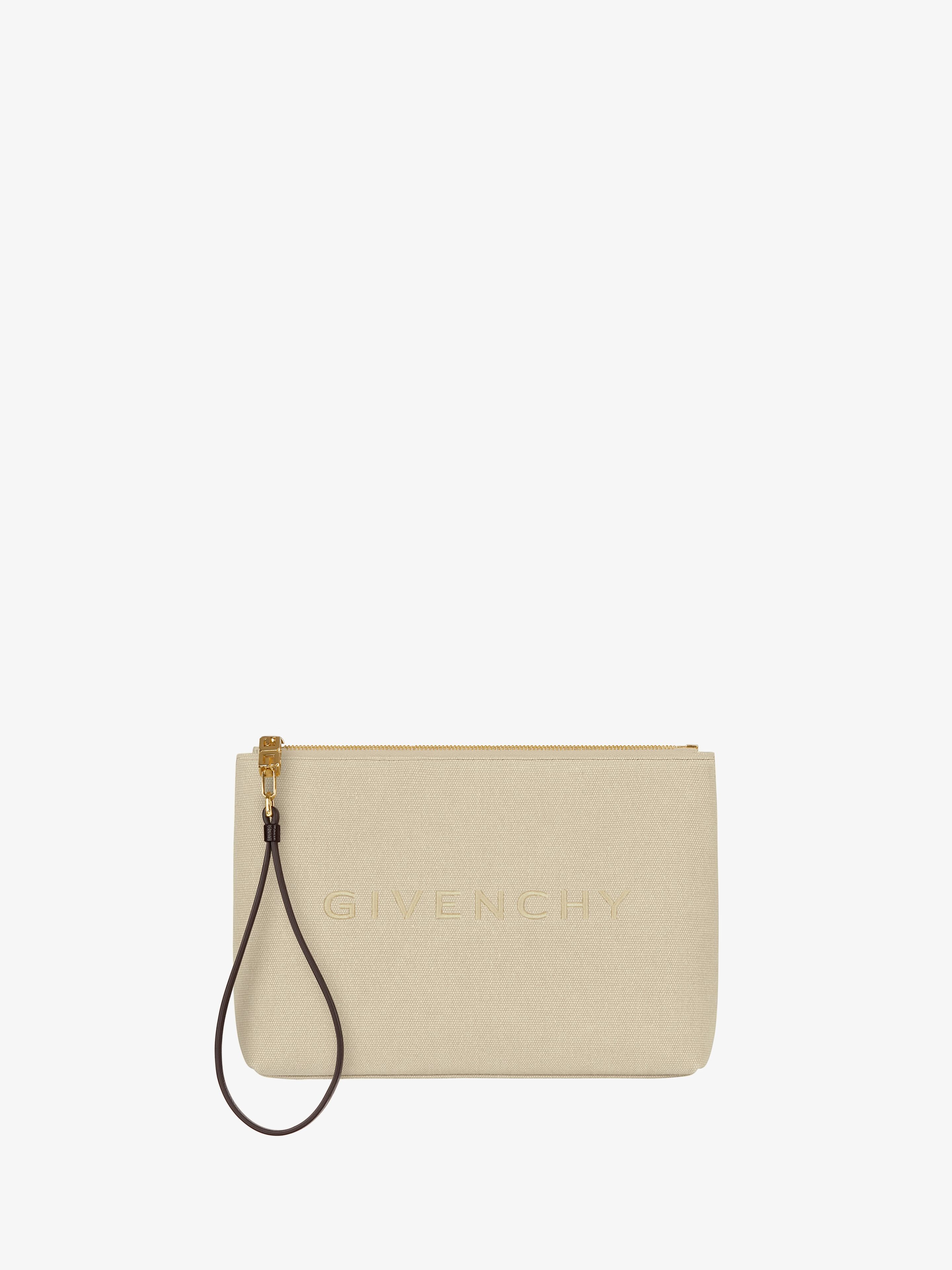 GIVENCHY TRAVEL POUCH IN CANVAS - 1
