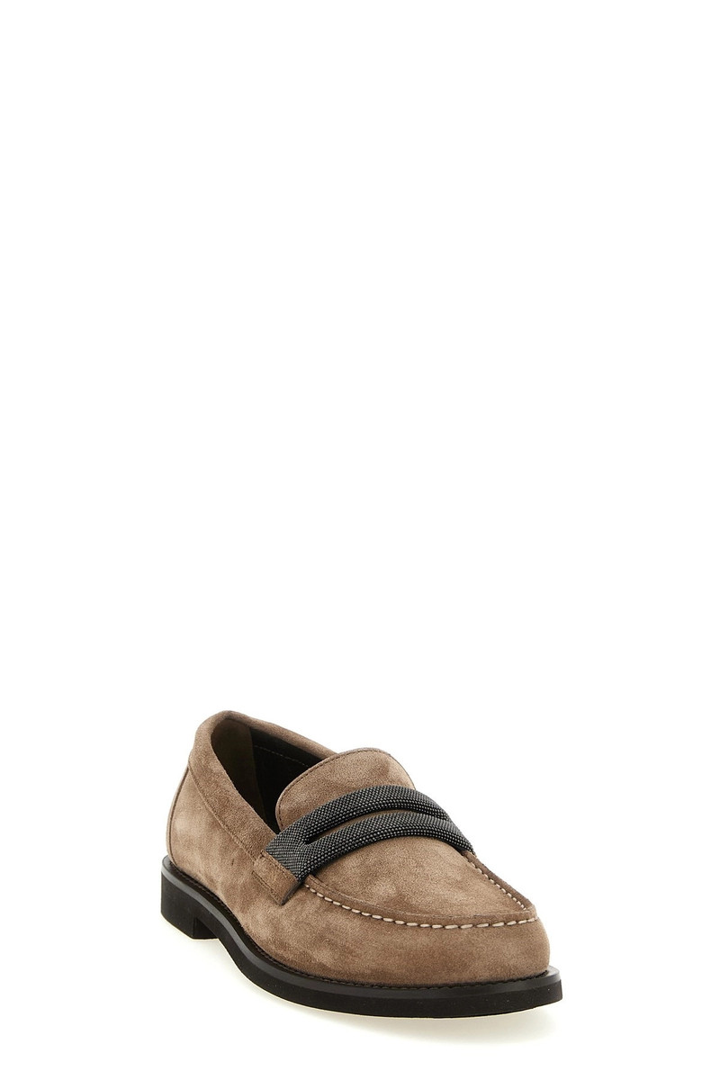 Brunello Cucinelli 'Precious Clamp' loafers outlook