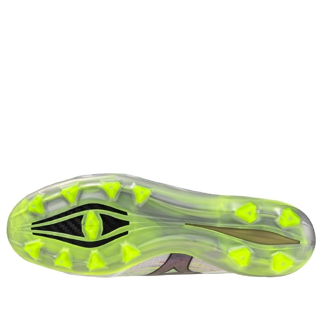 Mizuno Alpha 2 Made in Japan FG 'Silver Neon' P1GA256009 - 5