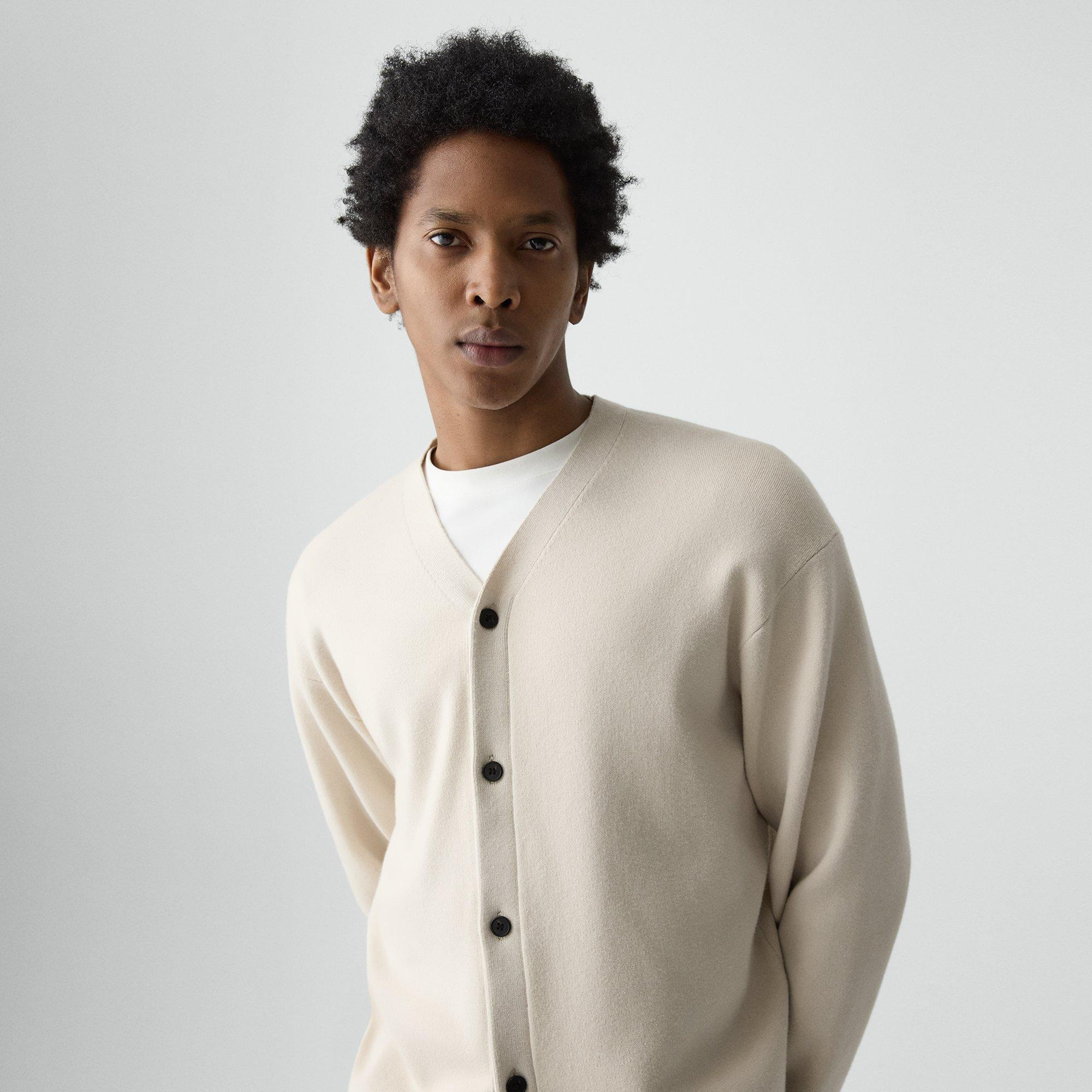 V-Neck Cardigan in Wool Bilen - 5