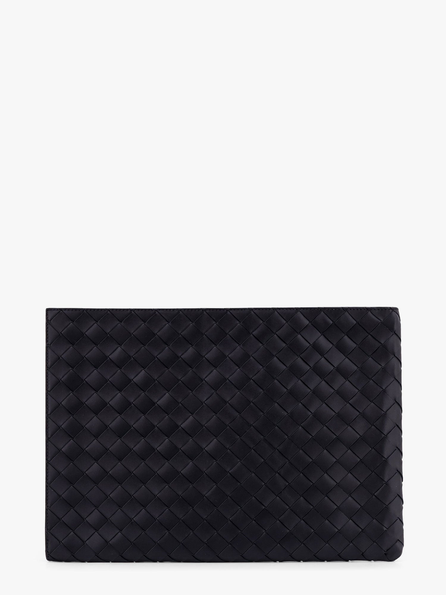 Bottega Veneta Men Woven Leather Pochette - 3