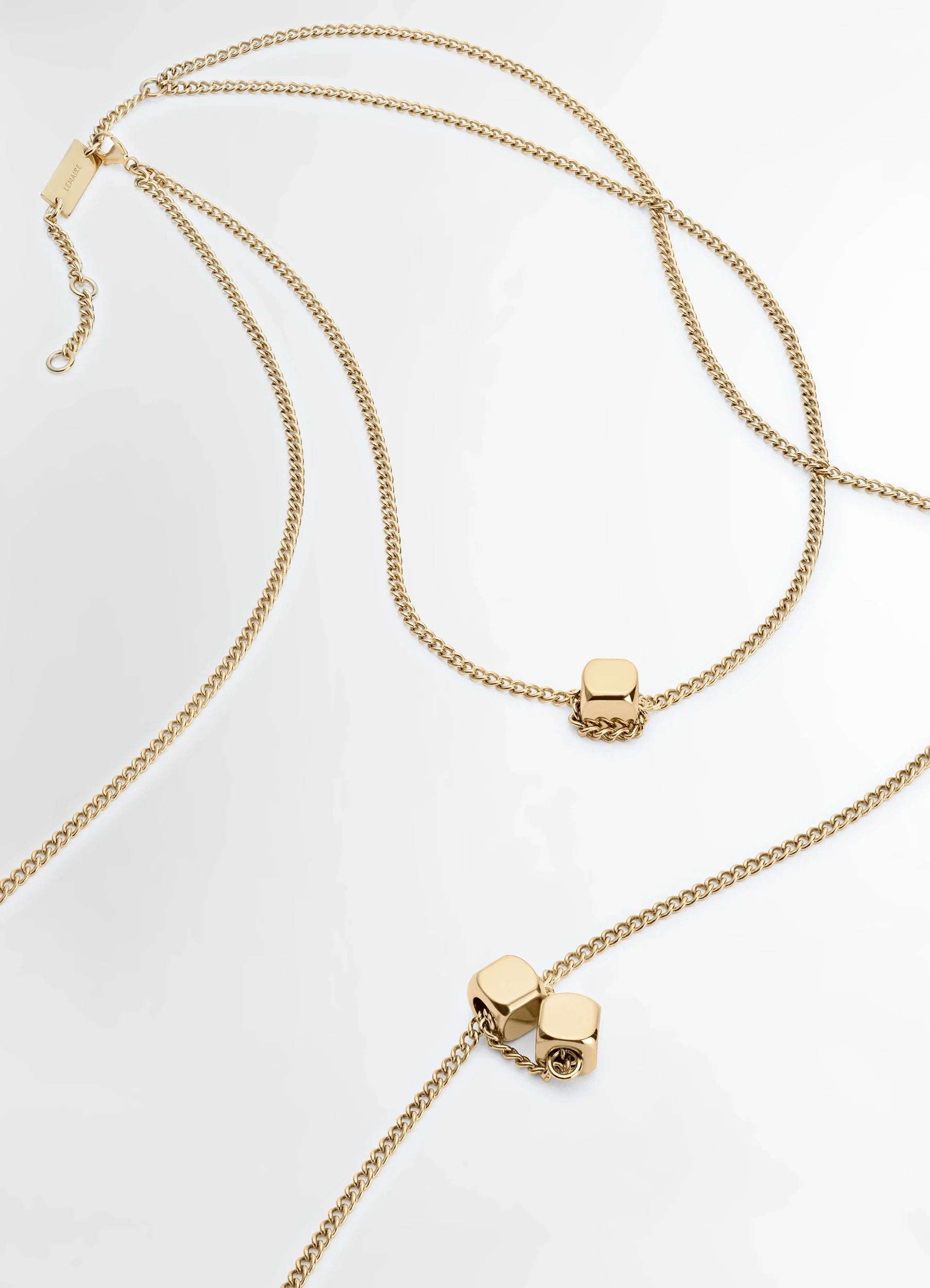 ABACUS BOLO TIE GOLD - 3