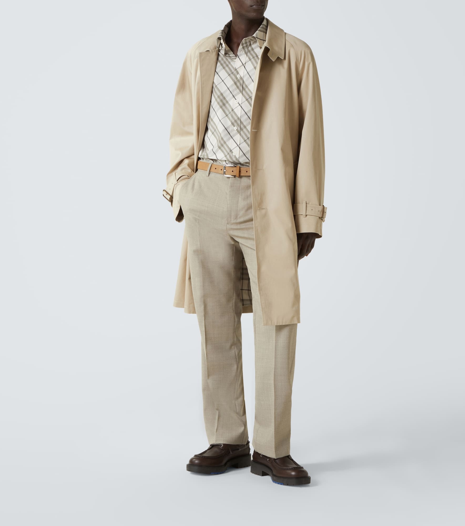 Burberry Check cotton overshirt - 2