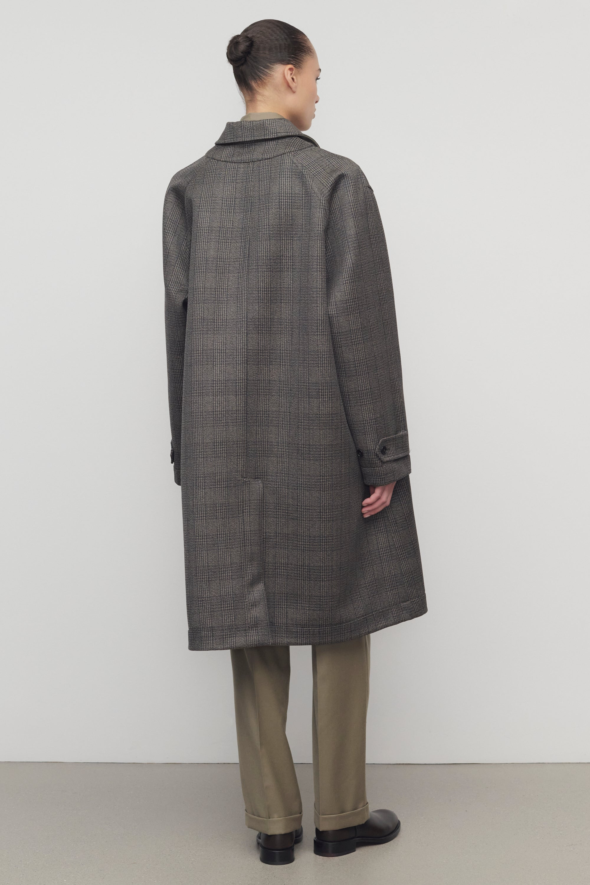 Palomar Coat in Virgin Wool and Silk - 5