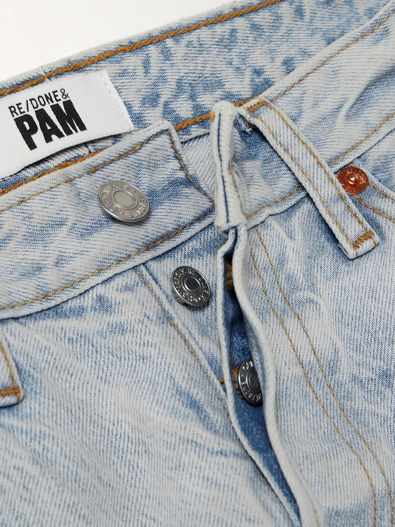 + NET SUSTAIN + Pamela Anderson The Anderson high-rise slim-leg organic jeans 5