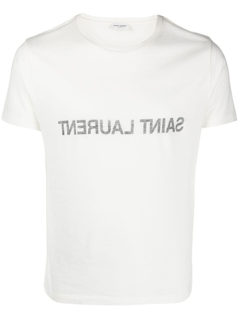 Reverse cotton T-shirt 1