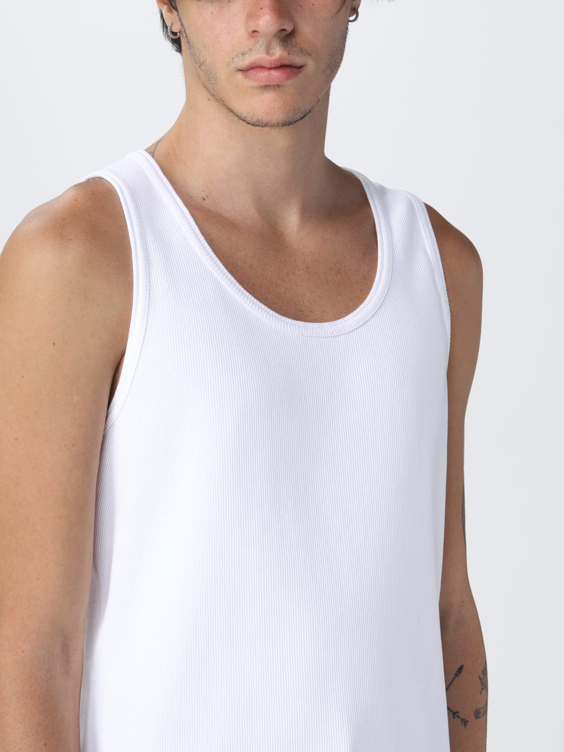 Bottega Veneta basic cotton tank top - 5